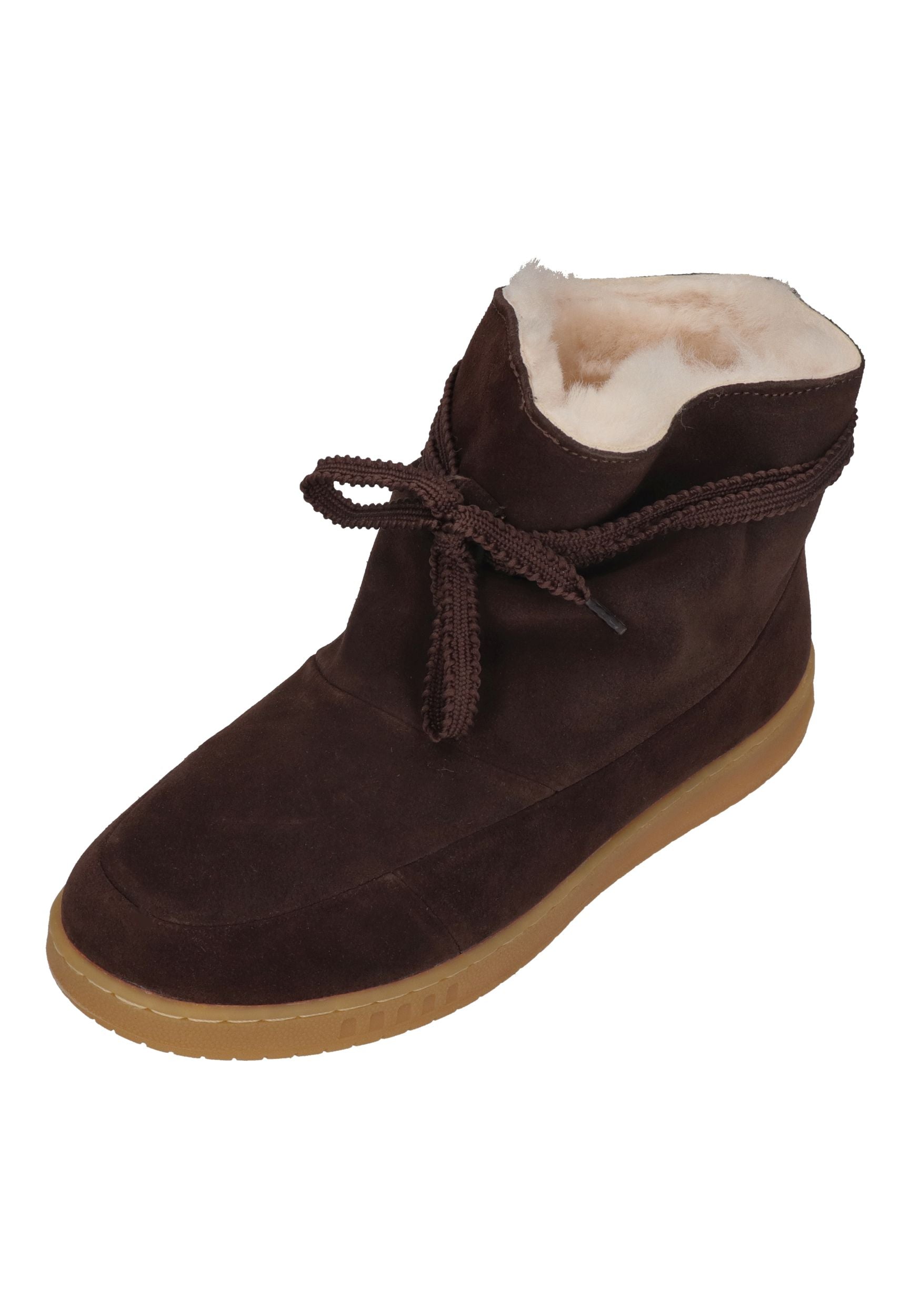HUB FOOTWEAR Damen Booties QUEEN 2.0 S40 suede dark coffee