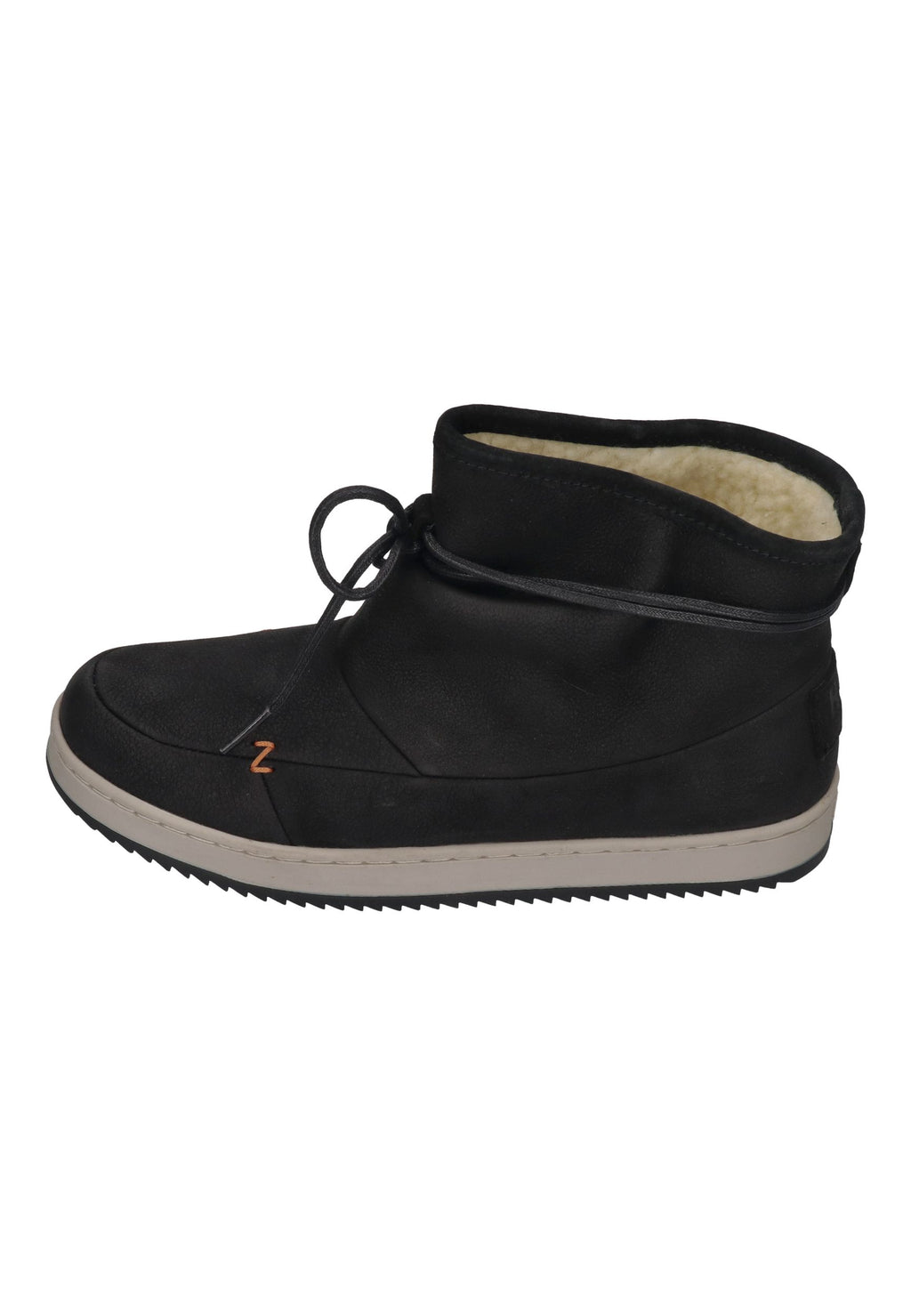 HUB FOOTWEAR Damen Booties QUEEN Oiled Nubuck black lt bone blk