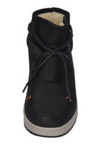 HUB FOOTWEAR Damen Booties QUEEN Oiled Nubuck black lt bone blk
