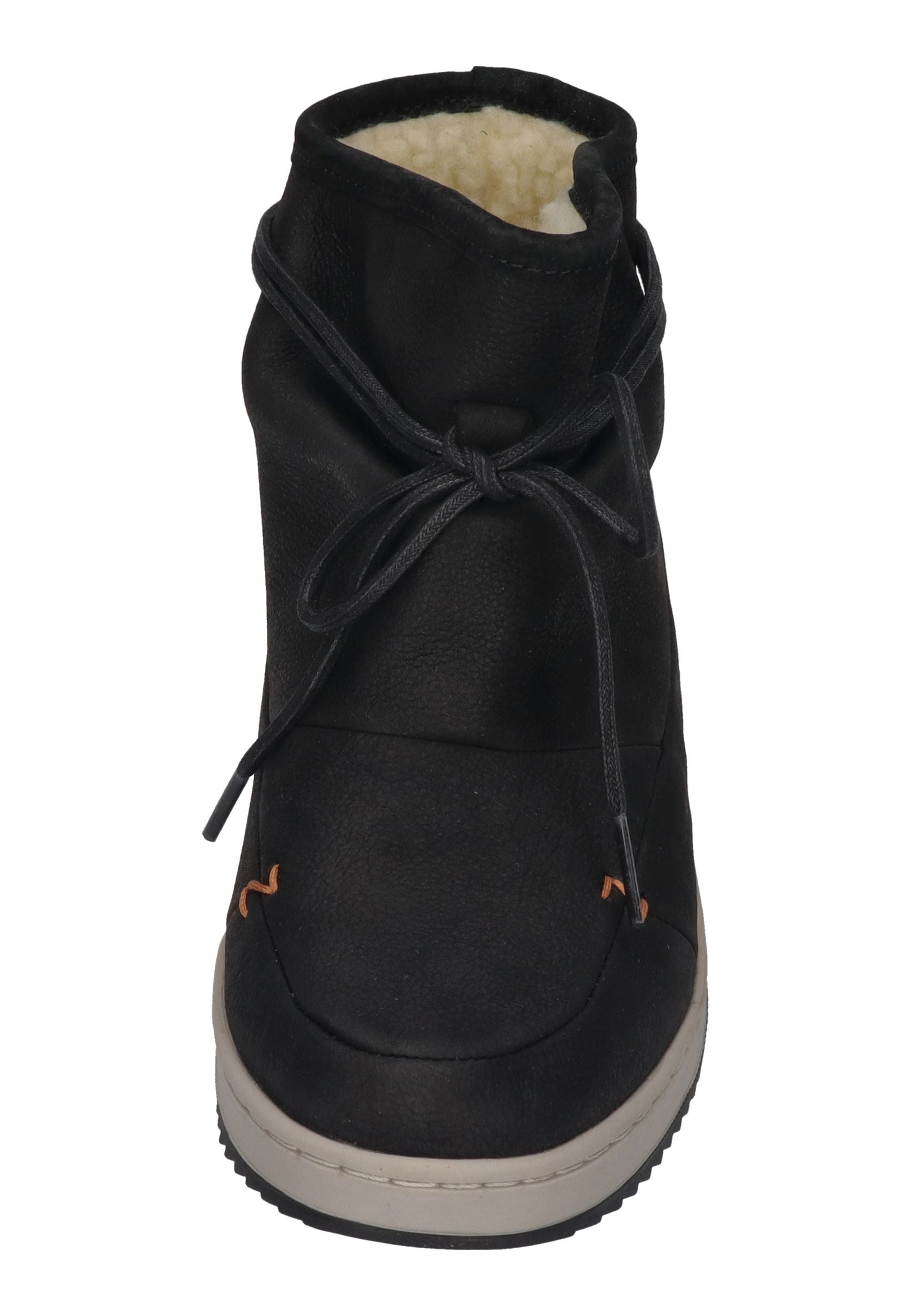 HUB FOOTWEAR Damen Booties QUEEN Oiled Nubuck black lt bone blk