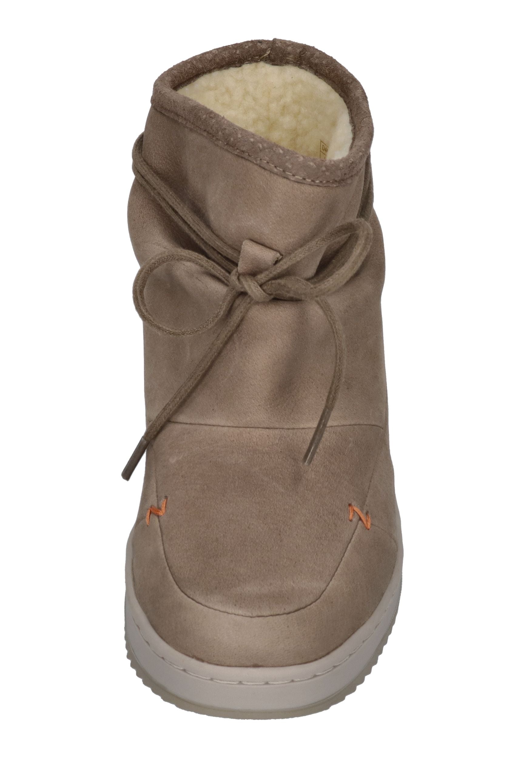 HUB FOOTWEAR Damen Booties QUEEN Oiled Nubuck dark taupe