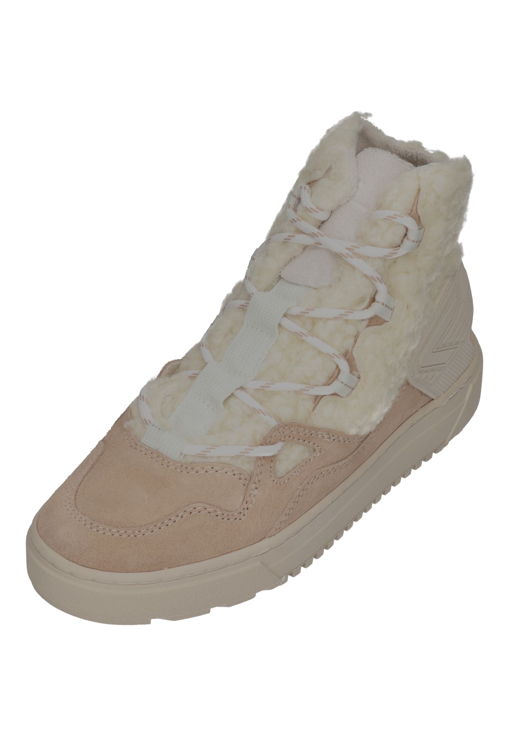 HUB FOOTWEAR Damen Booties TRACK W30 off white oat milk