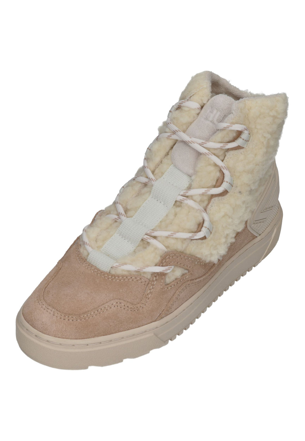 HUB FOOTWEAR Damen Booties TRACK W30 off white oat milk