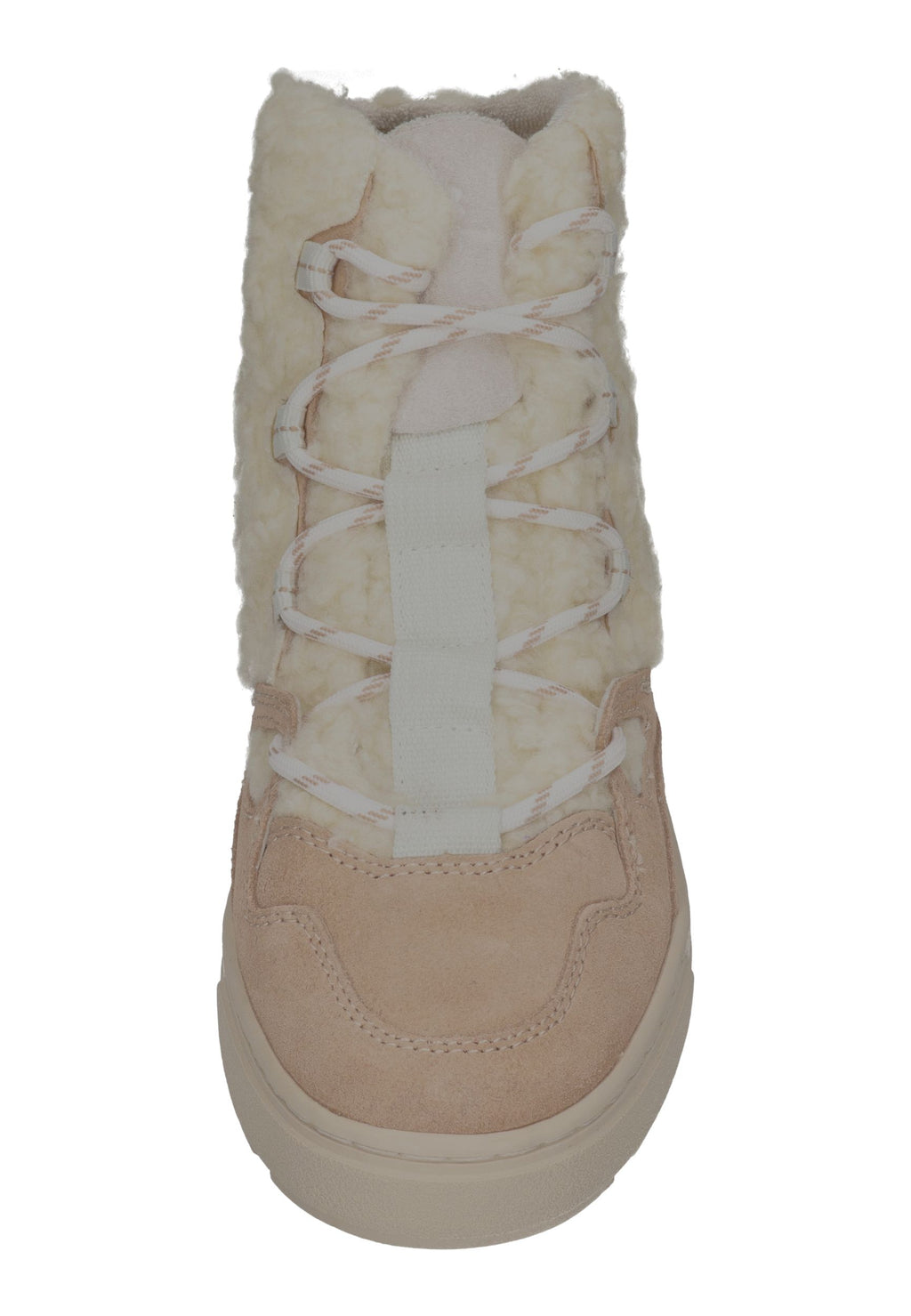 HUB FOOTWEAR Damen Booties TRACK W30 off white oat milk