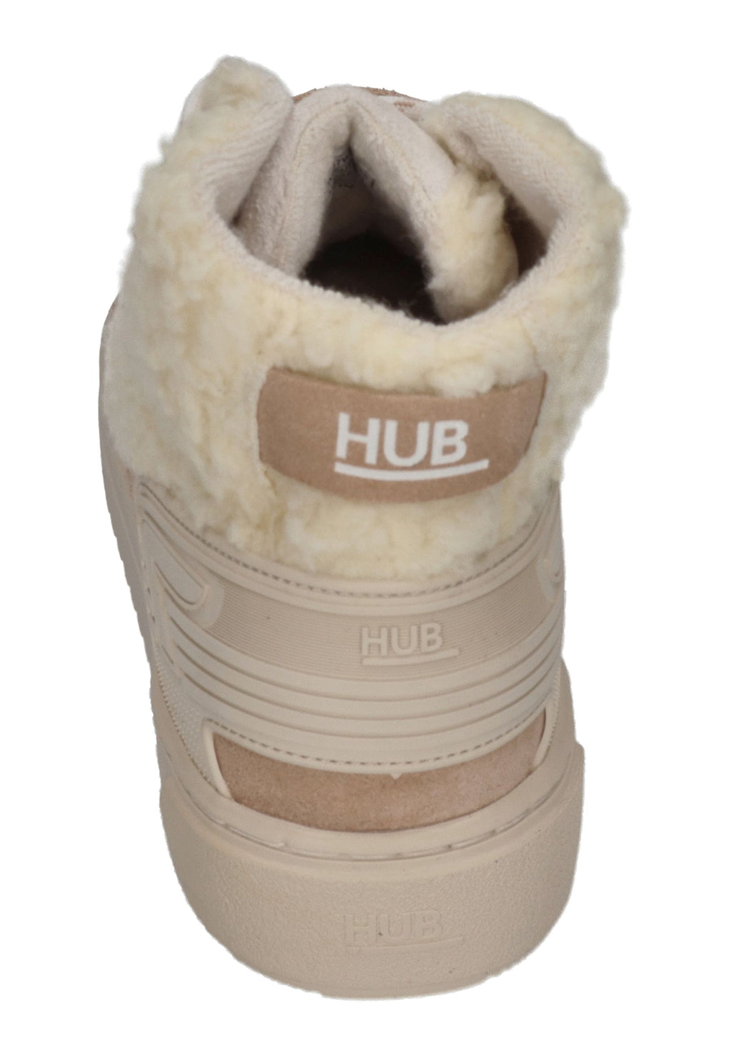 HUB FOOTWEAR Damen Booties TRACK W30 off white oat milk