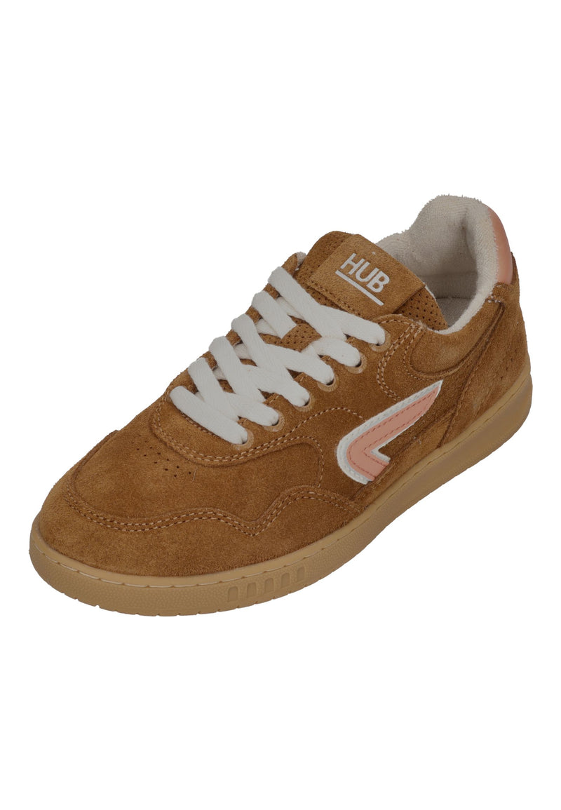 HUB FOOTWEAR Damen Sneakers VANCOUVER cognac faded citrus