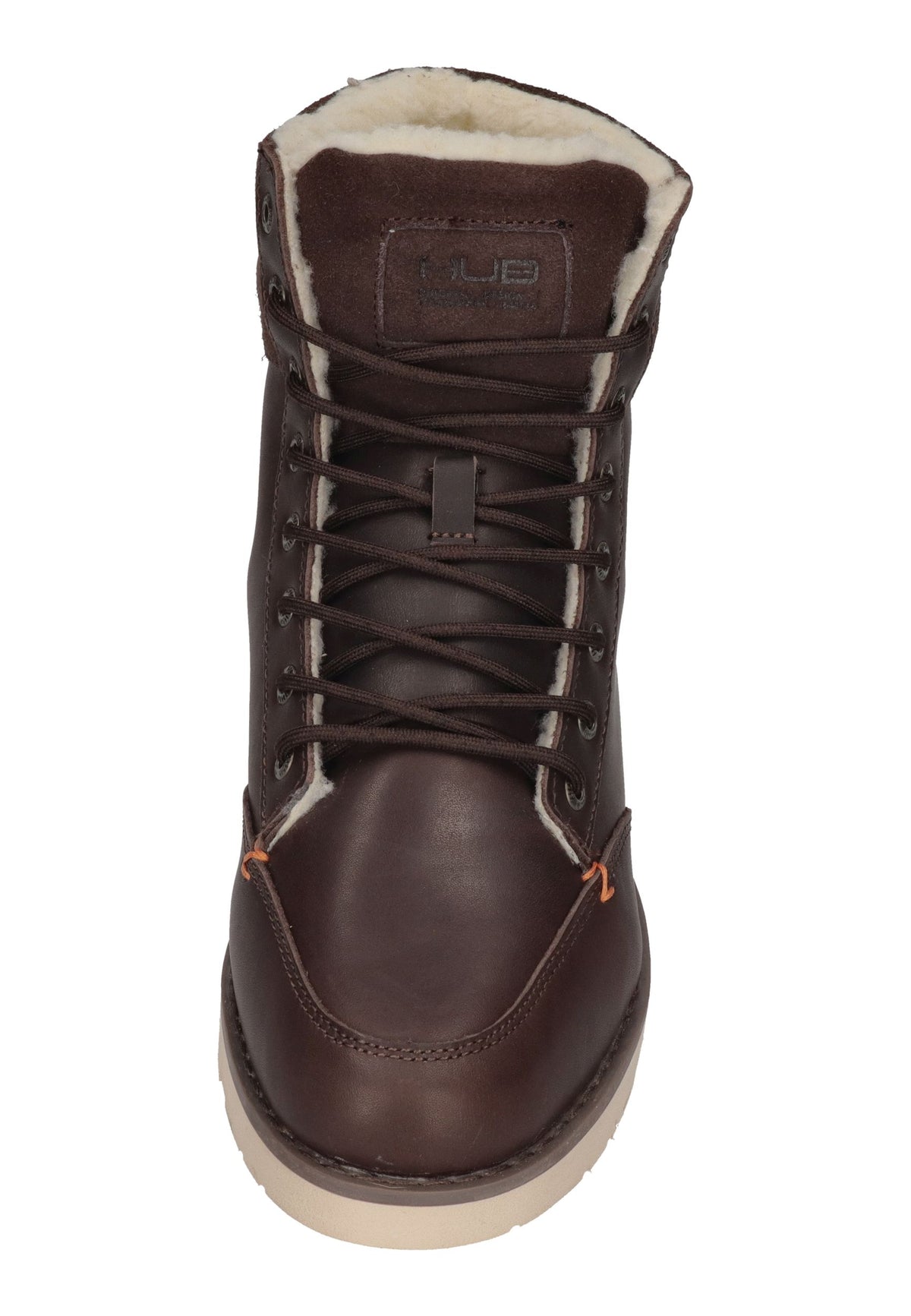 HUB FOOTWEAR Herren Boots DUBLIN 3.0 L04 oiled dark brown lt beige