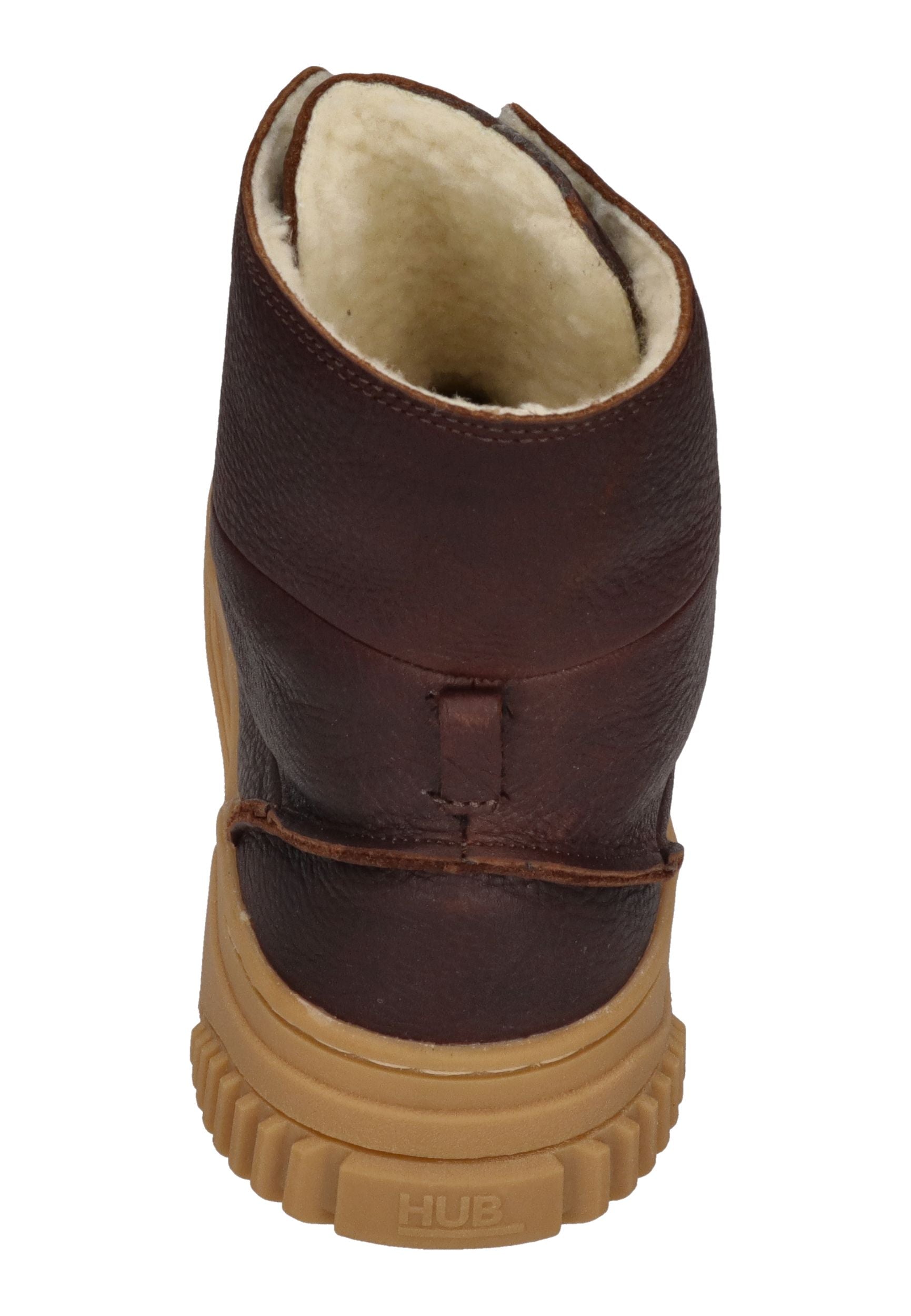 HUB FOOTWEAR Herren Boots SPITSBERG dark brown light gum