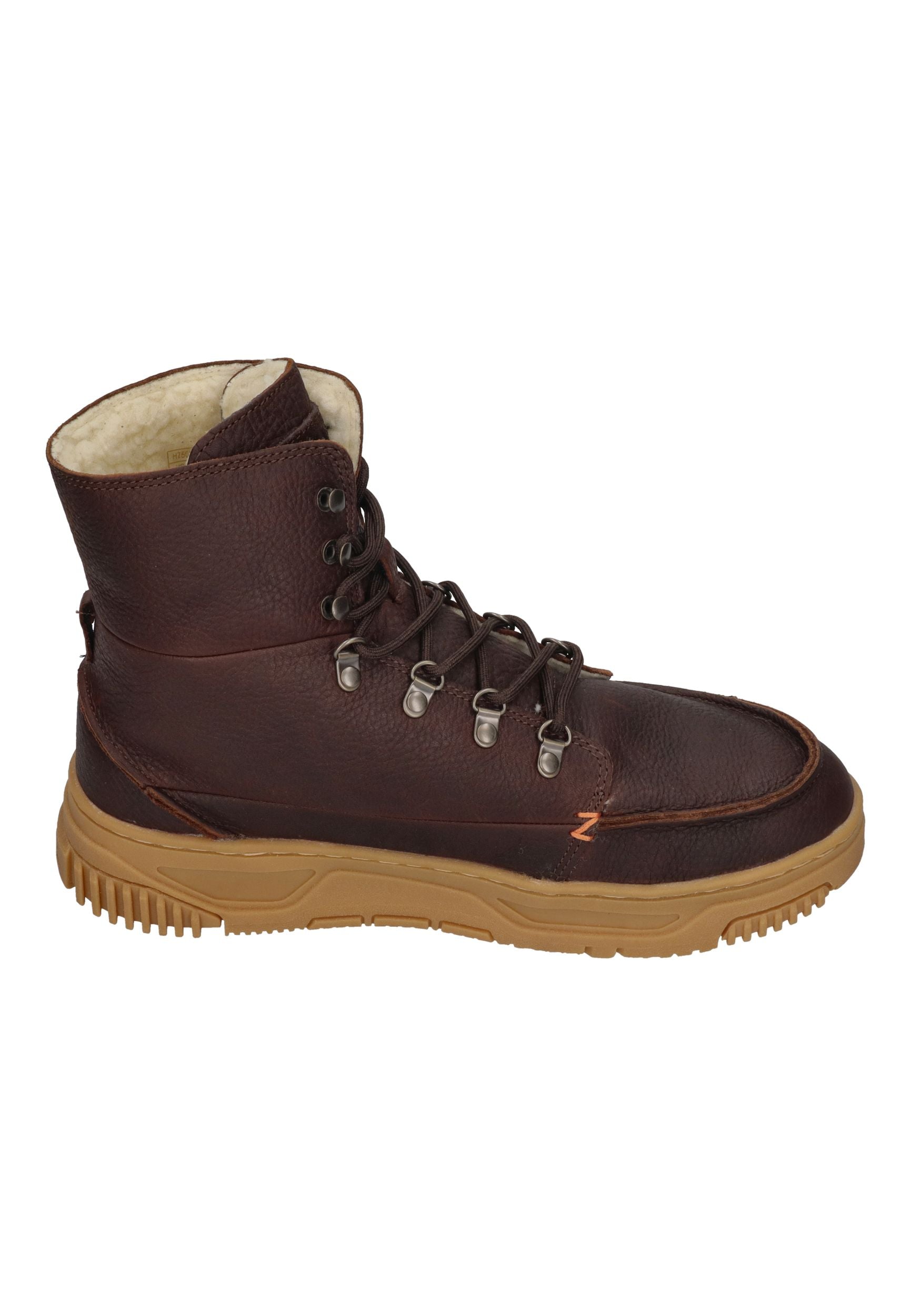 HUB FOOTWEAR Herren Boots SPITSBERG dark brown light gum