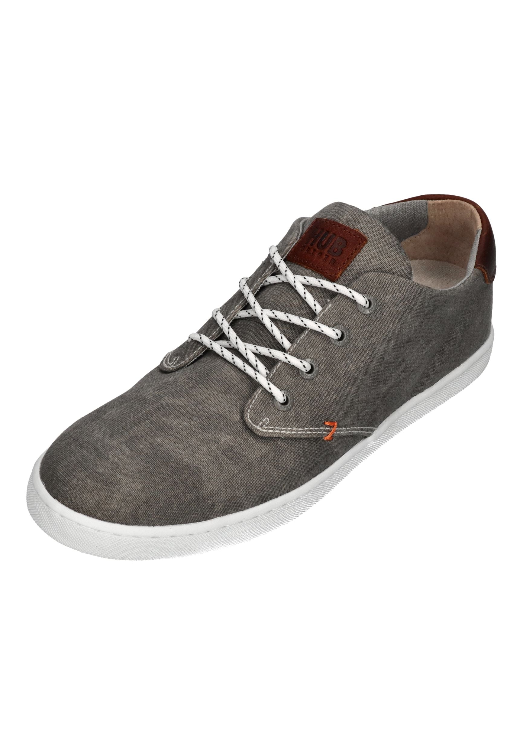 HUB FOOTWEAR Herren Sneakers CHUCKER greyish cognac white