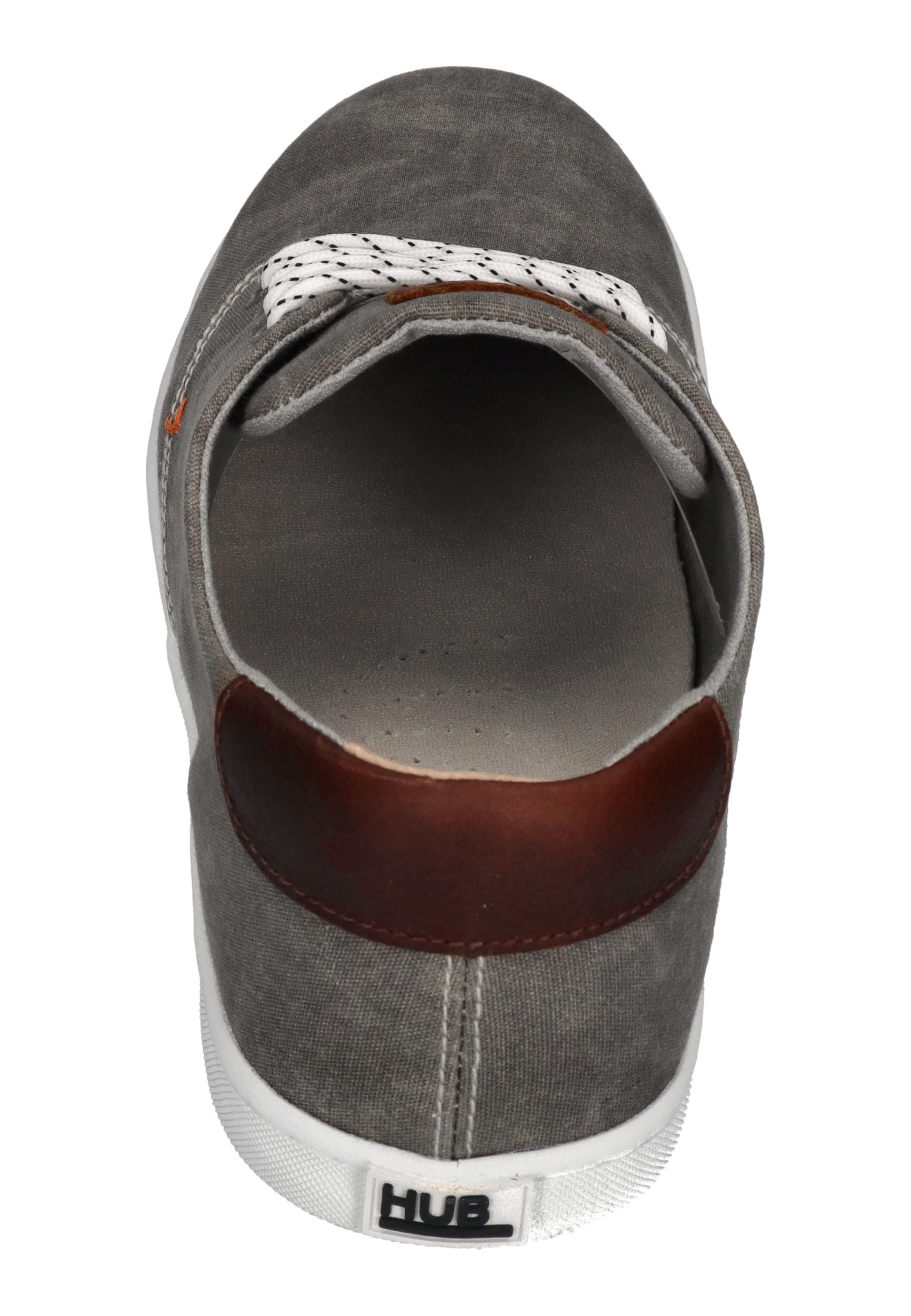 HUB FOOTWEAR Herren Sneakers CHUCKER greyish cognac white