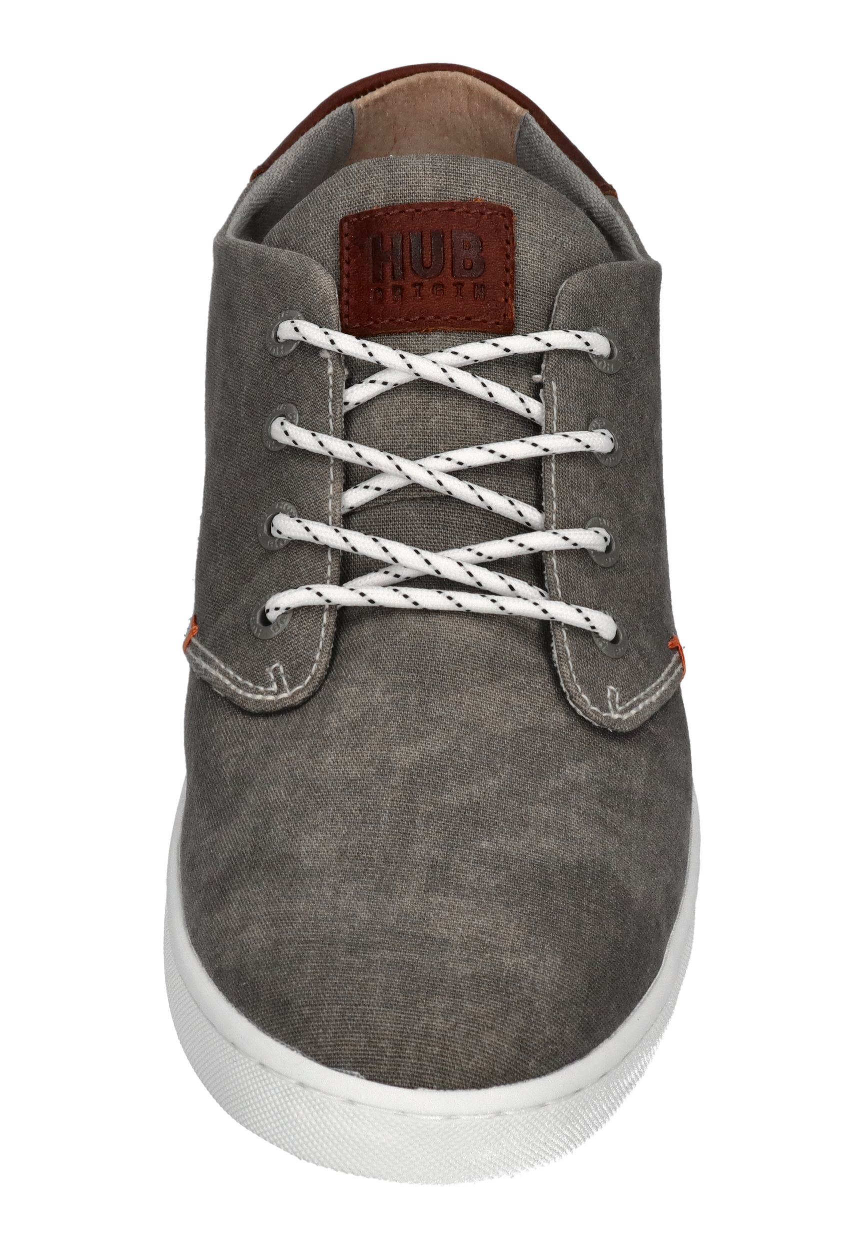 HUB FOOTWEAR Herren Sneakers CHUCKER greyish cognac white