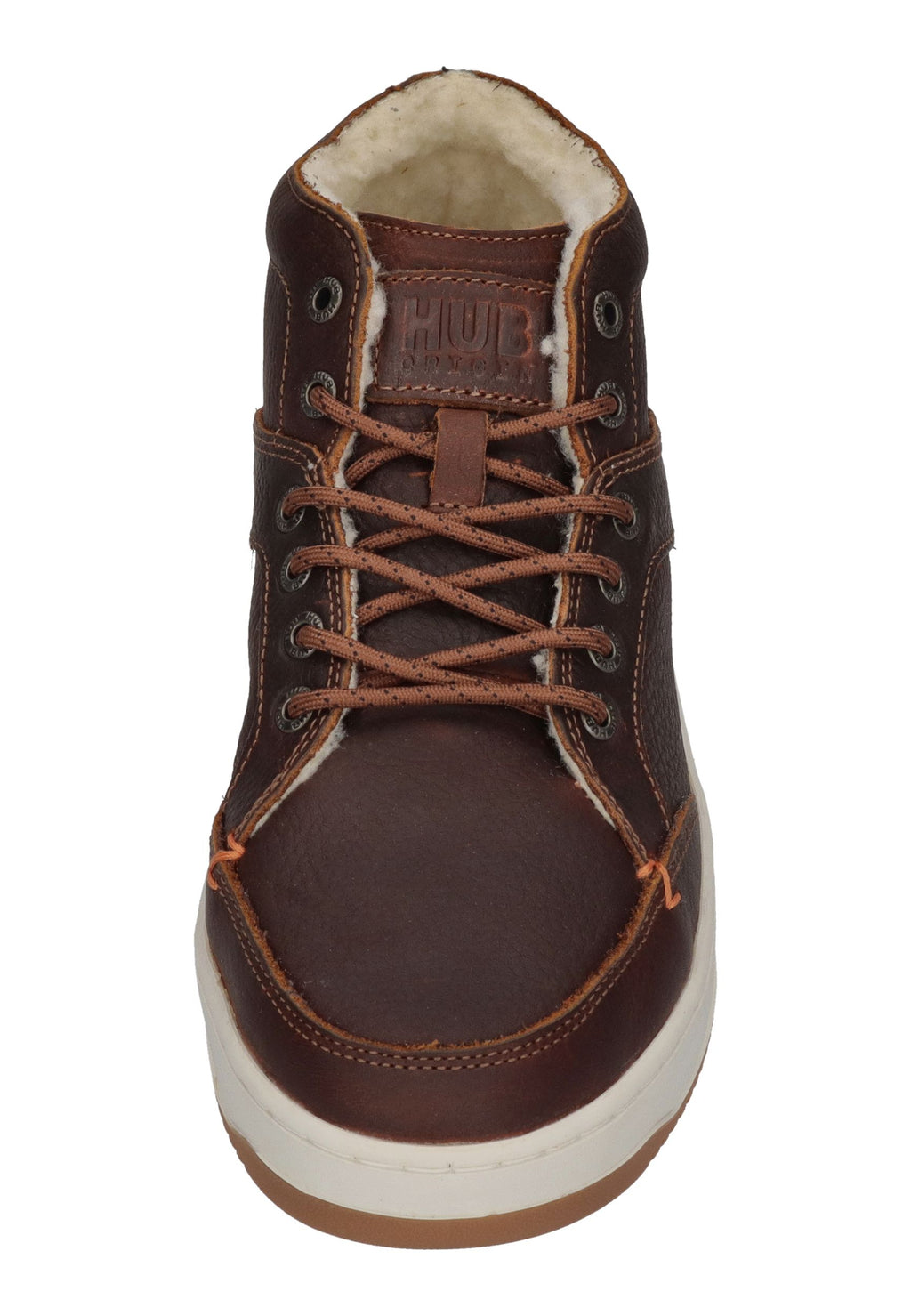 HUB FOOTWEAR Herren Sneakers KINGSTON 2.1 WOOL cognac
