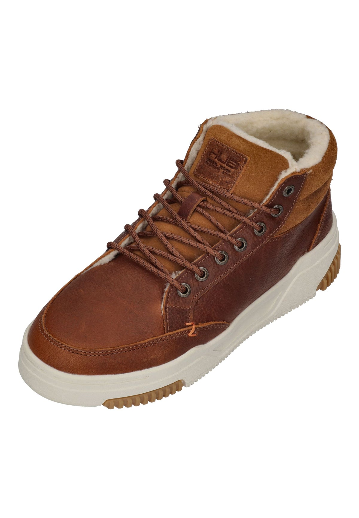 HUB FOOTWEAR Herren Sneakers MARK 2.1 cognac offwhite lt gum
