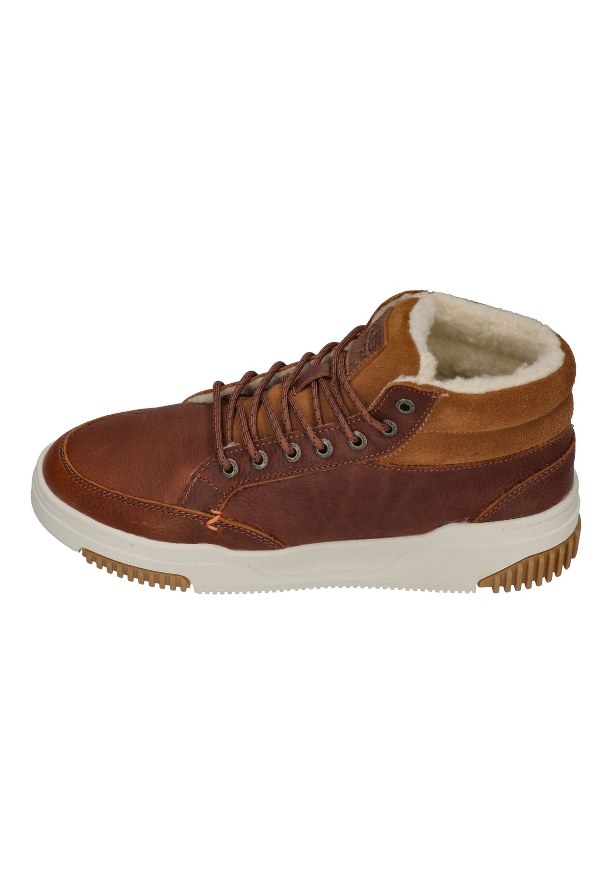 HUB FOOTWEAR Herren Sneakers MARK 2.1 cognac offwhite lt gum