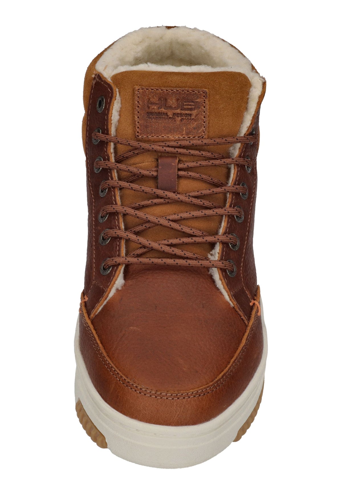 HUB FOOTWEAR Herren Sneakers MARK 2.1 cognac offwhite lt gum