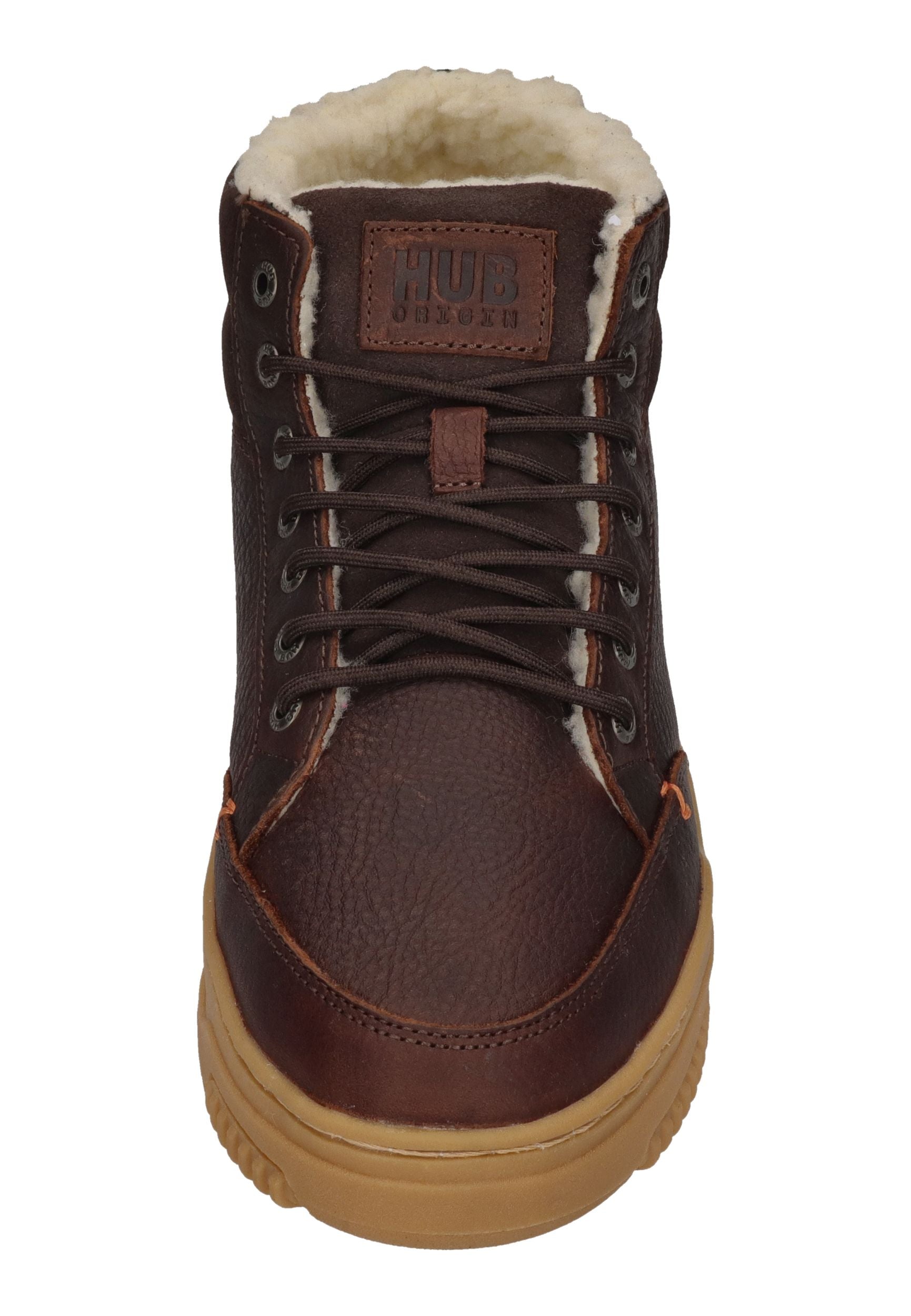 HUB FOOTWEAR Herren Sneakers MARK 2.1 - dark brown gum