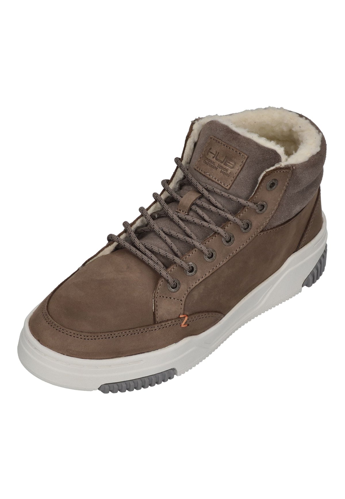 HUB FOOTWEAR Herren Sneakers MARK 2.1 grey white grey