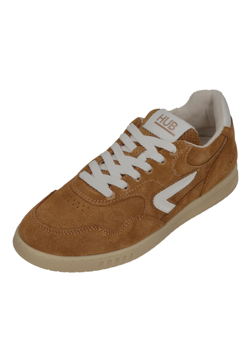 HUB FOOTWEAR Herren Sneakers VANCOUVER cognac off white gum