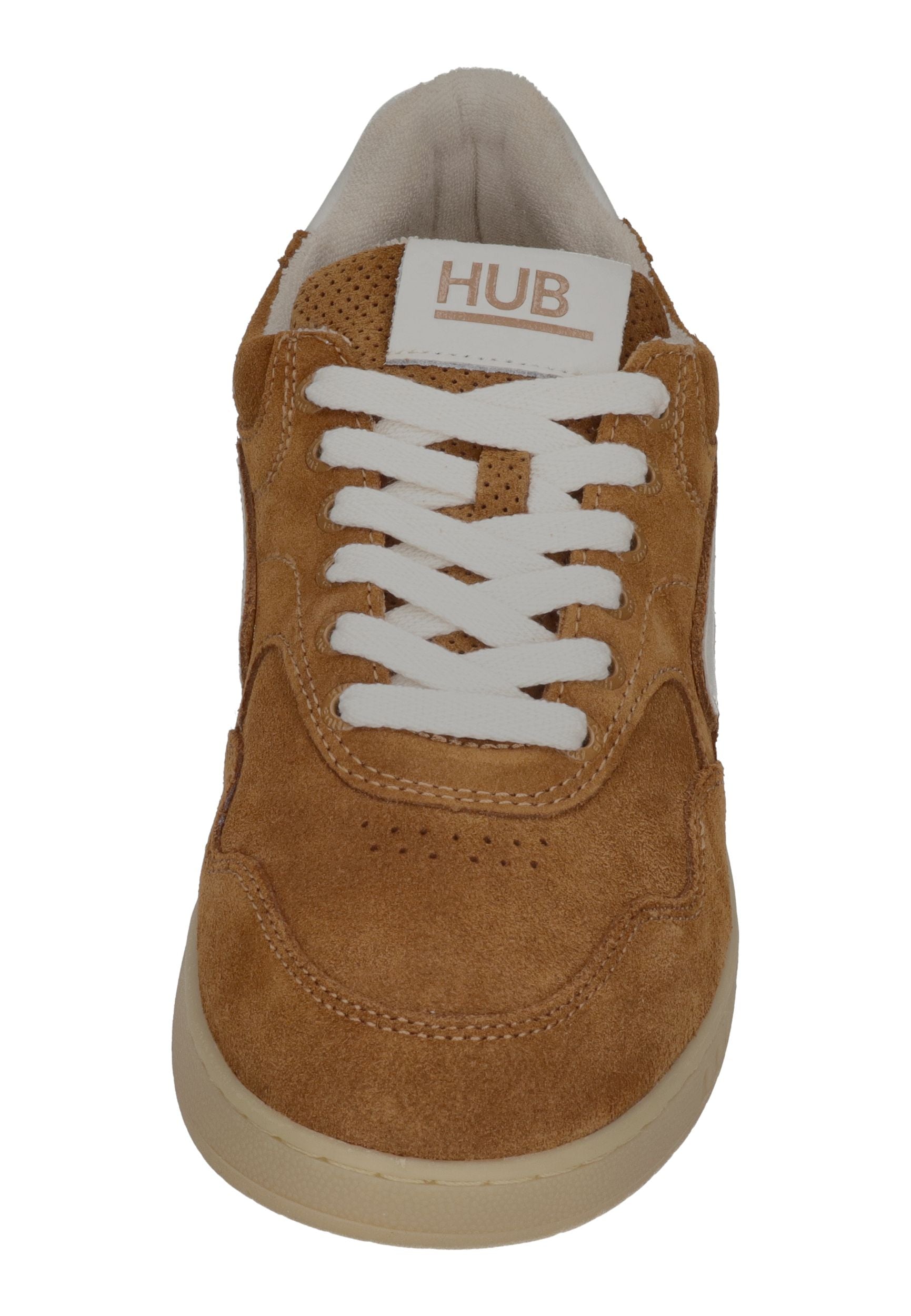HUB FOOTWEAR Herren Sneakers VANCOUVER cognac off white gum