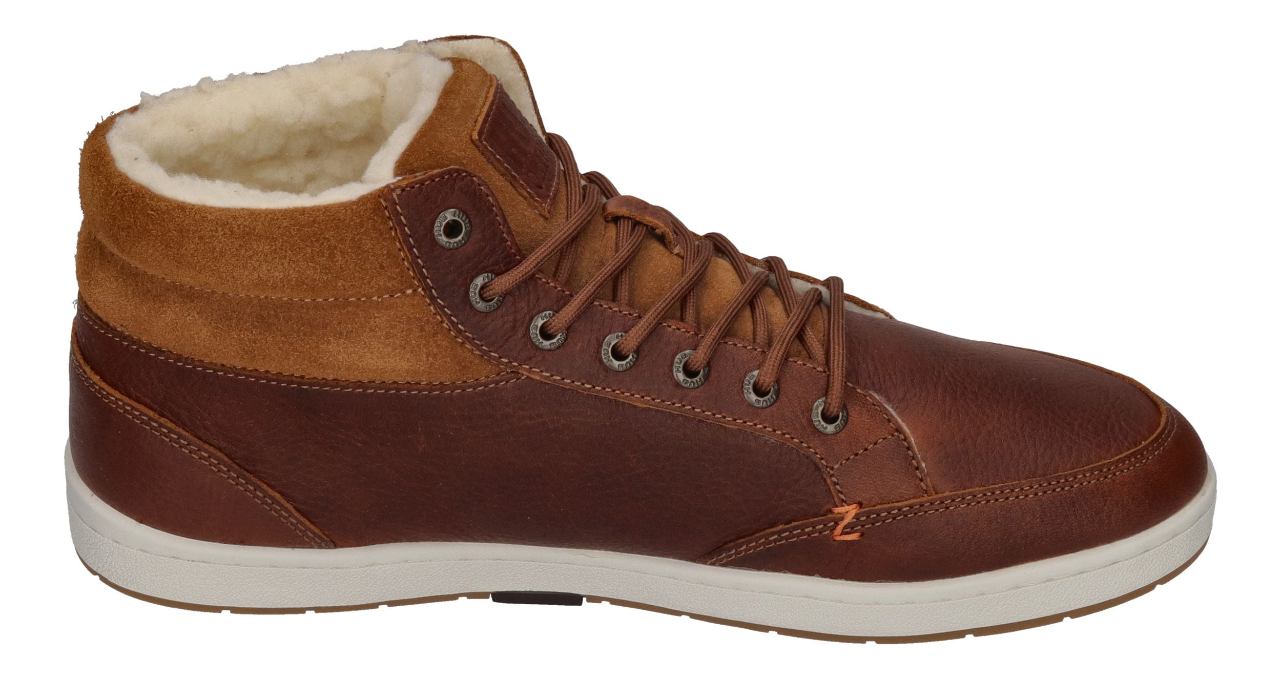 HUB FOOTWEAR gefütterte Herren Sneakers MARK cognac