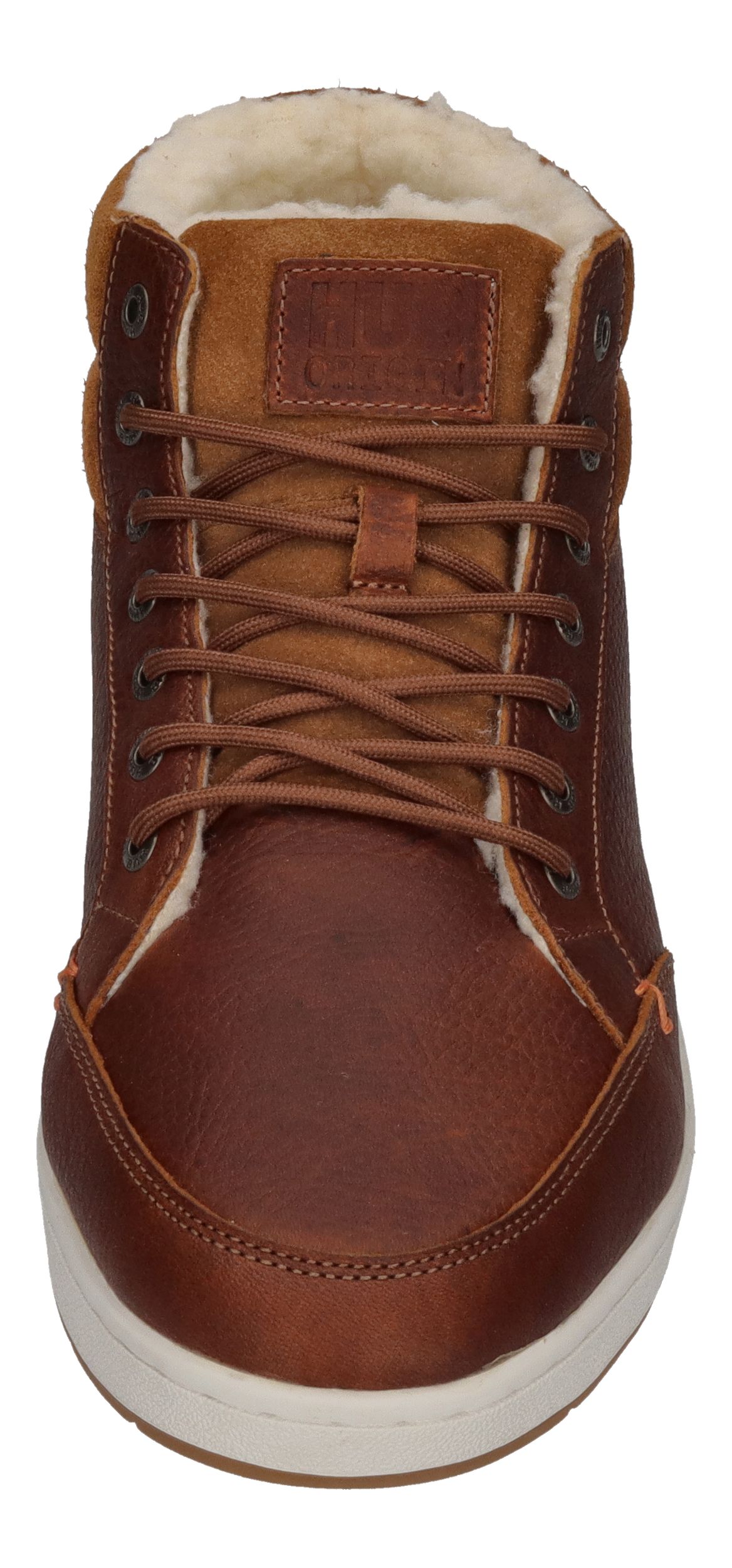 HUB FOOTWEAR gefütterte Herren Sneakers MARK cognac