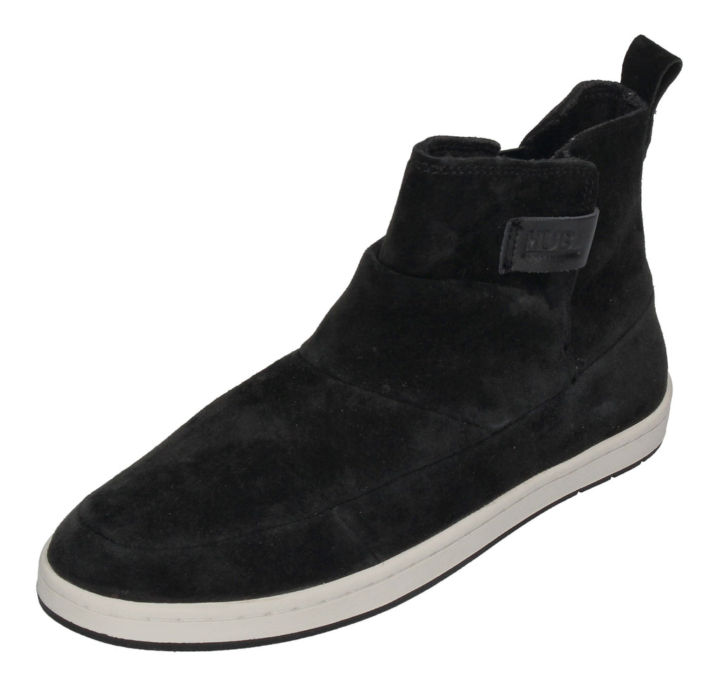 HUB FOOTWEAR Damenschuhe Booties SERVE N30 black white-0