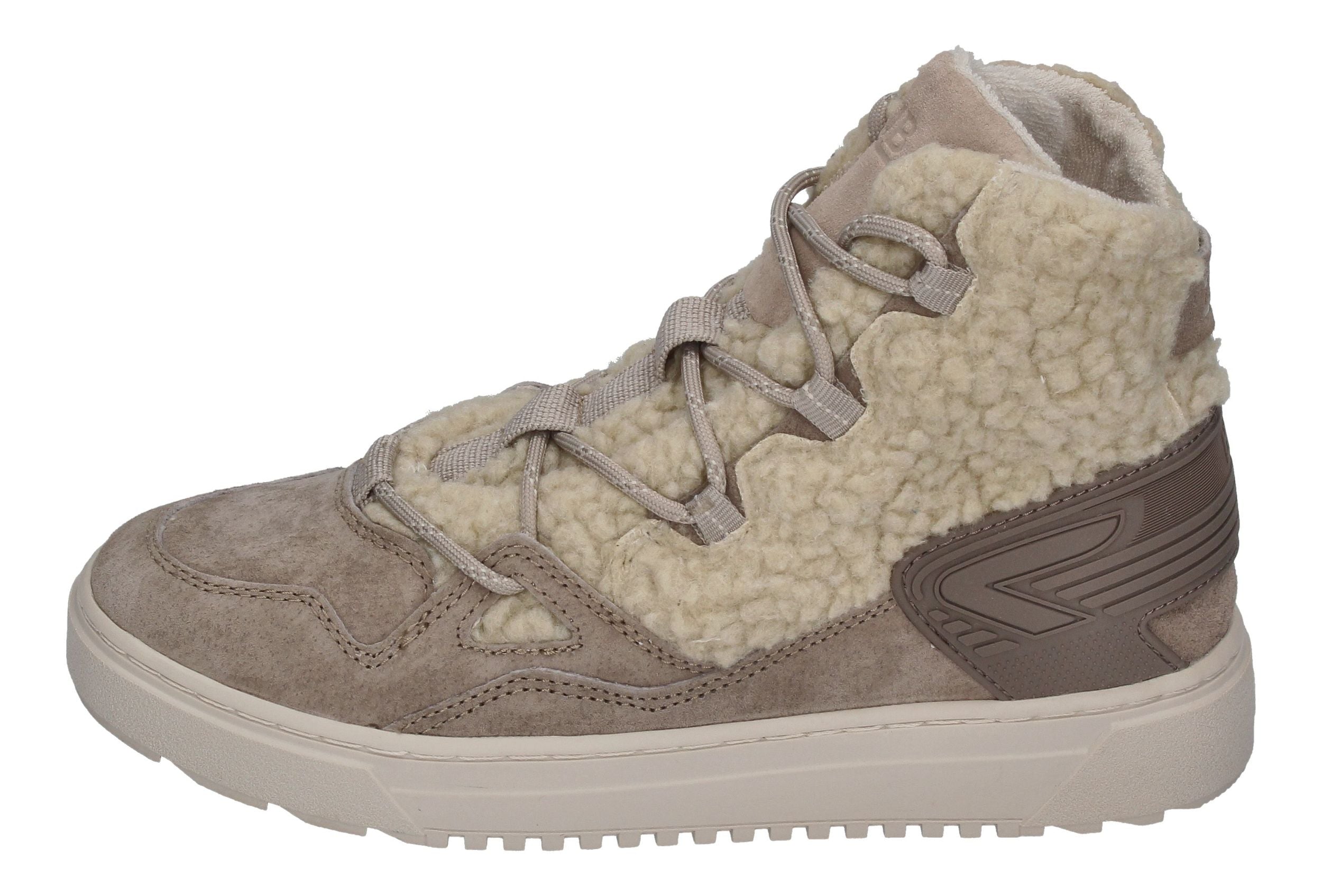 HUB FOOTWEAR Damen Booties TRACK W30 bone dark taupe-1