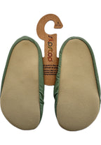 SLIPSTOP Kinder Hausschuhe Badeschuhe BASIL green