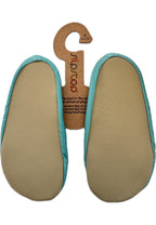 SLIPSTOP Kinder Hausschuhe Badeschuhe MINT BLUE blue