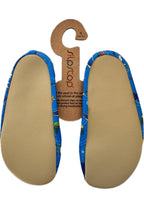 SLIPSTOP Kinder Hausschuhe Badeschuhe OLYMPOS Meerestiere blue