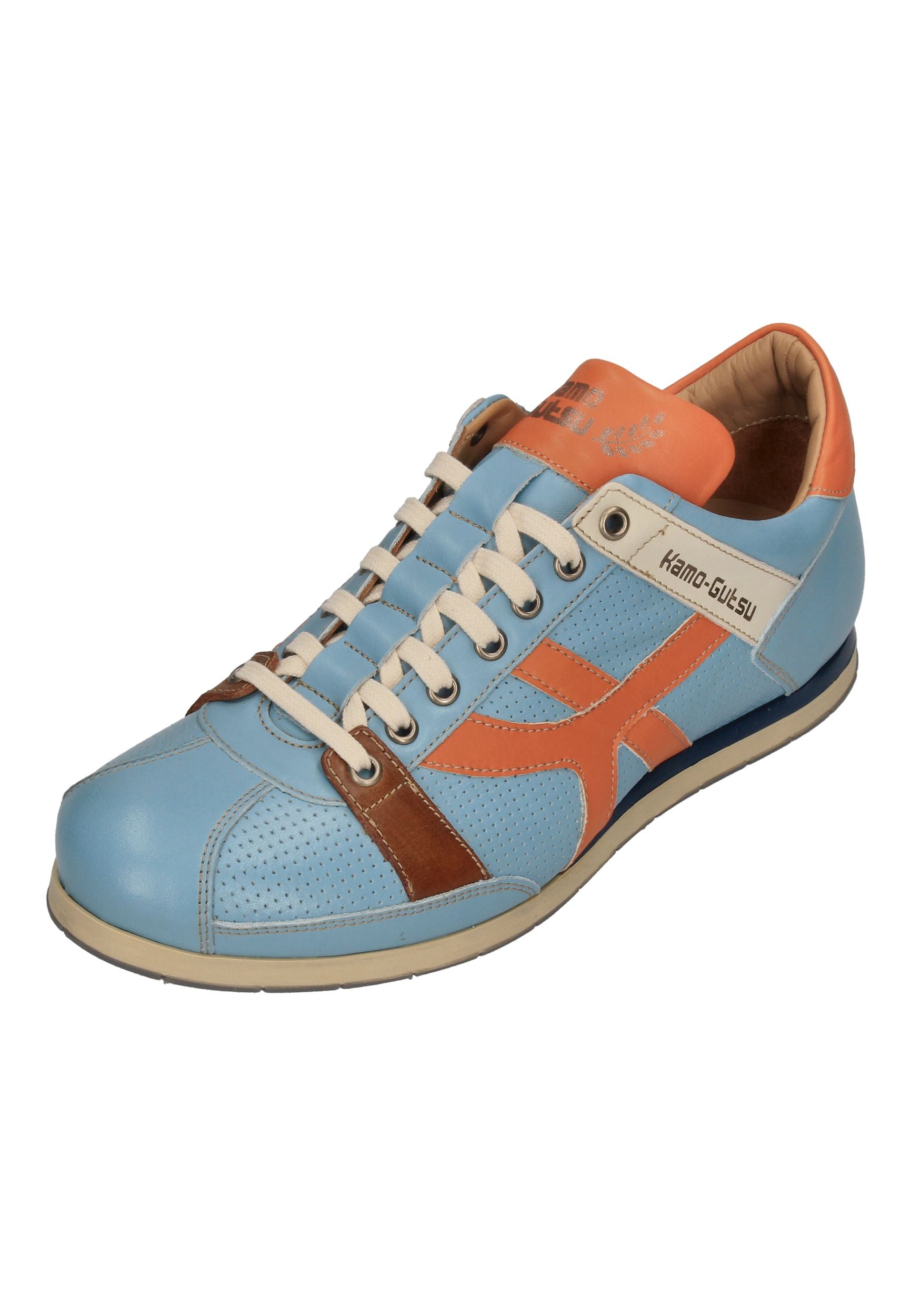 KAMO-GUTSU Herren Sneakers TIFO 044 cielo arancio