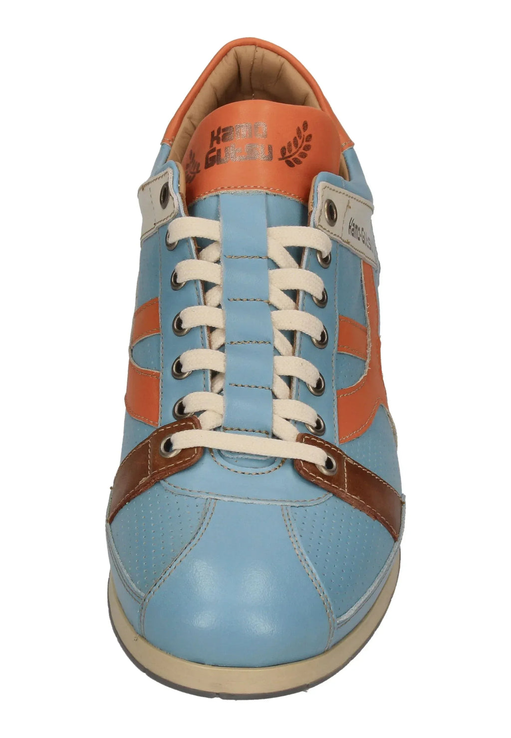 KAMO-GUTSU Herren Sneakers TIFO 044 cielo arancio - Shoedeal