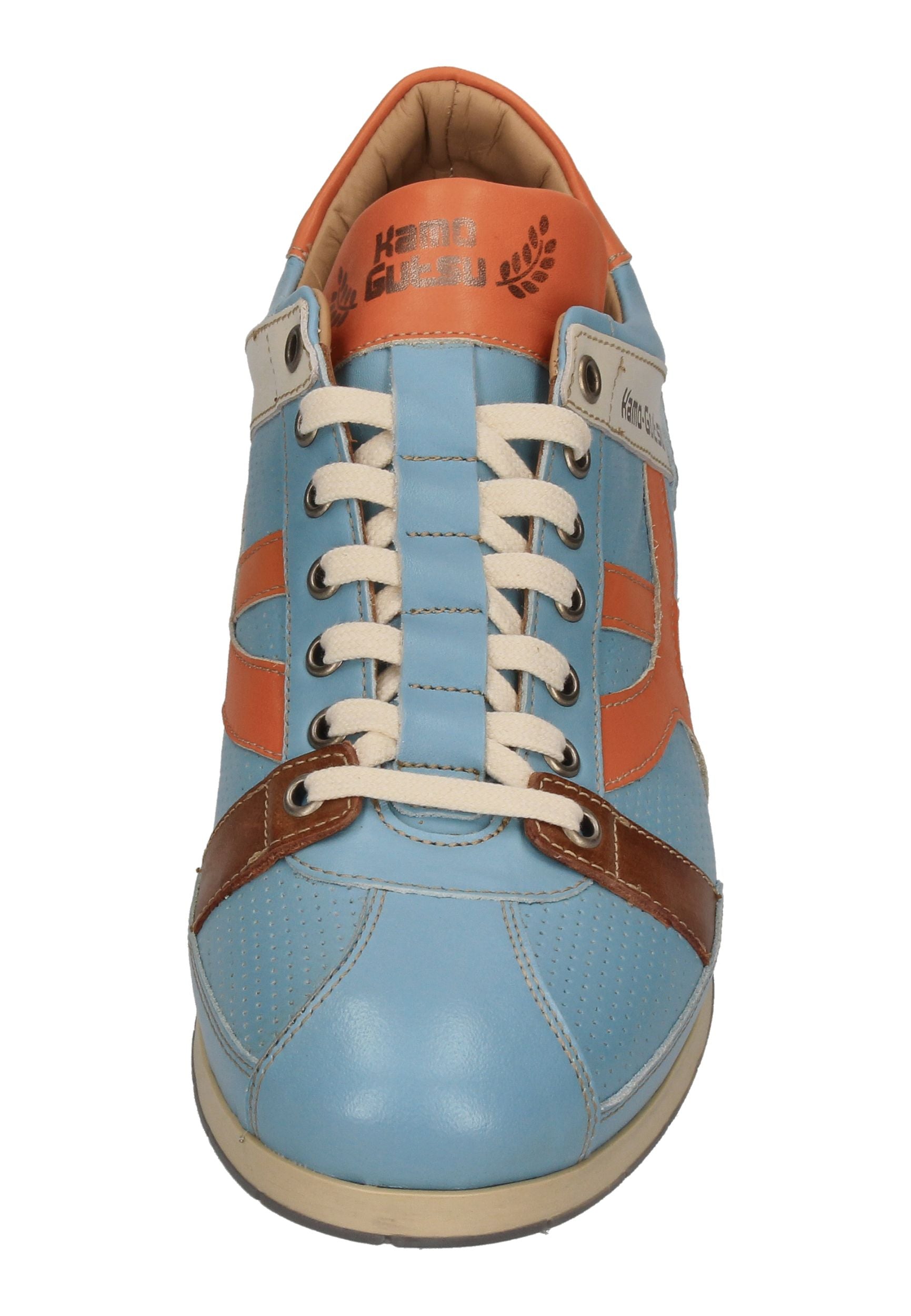 KAMO-GUTSU Herren Sneakers TIFO 044 cielo arancio