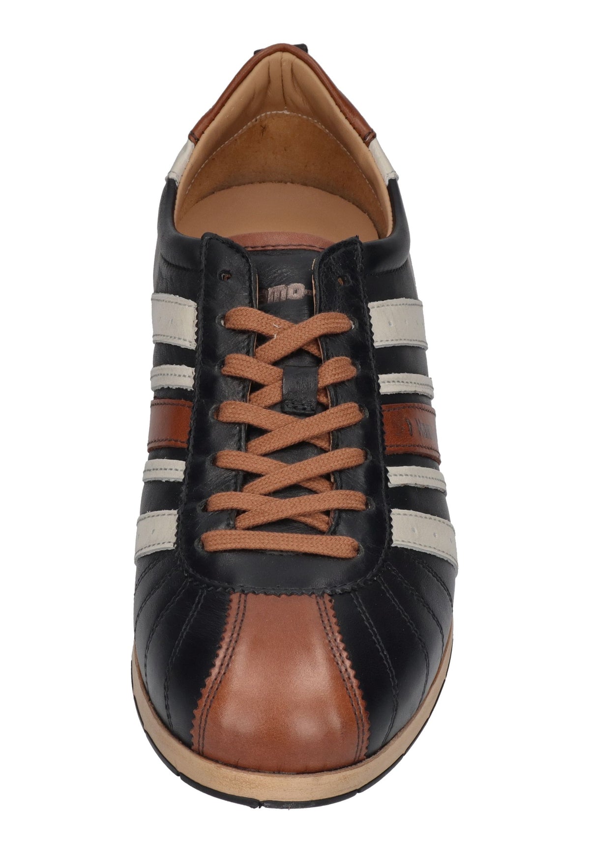 KAMO-GUTSU Herren Sneakers TIFO 049 nero cognac