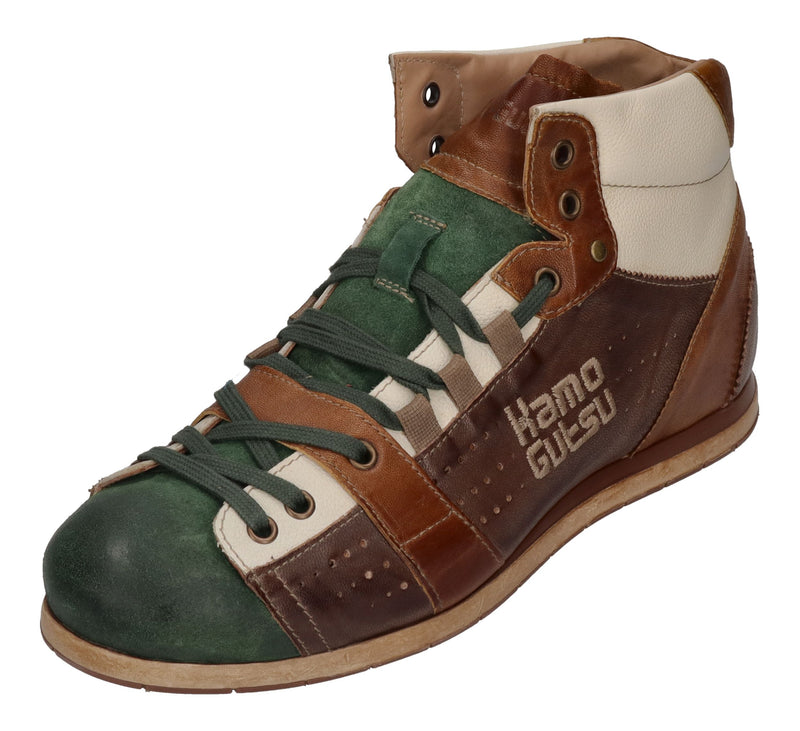 KAMO-GUTSU Herrenschuhe Sneakers TIFO 105 verde taupe