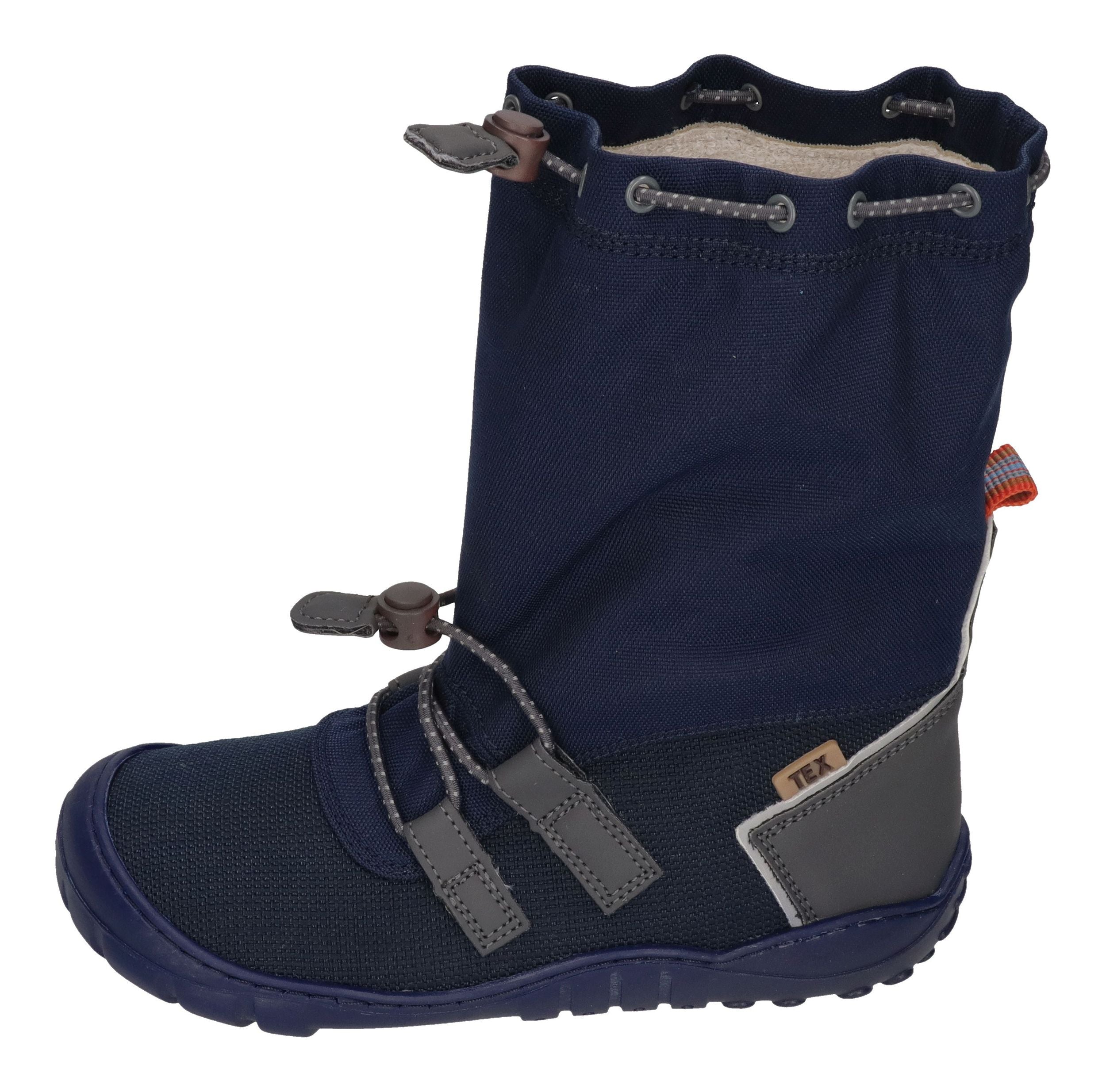 KOEL Barefoot Kinderstiefel - RANA WP BAMBO - blue