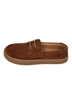 KOEL Barefoot Damen Halbschuhe Bootsschuhe HIVERA SUEDE cognac