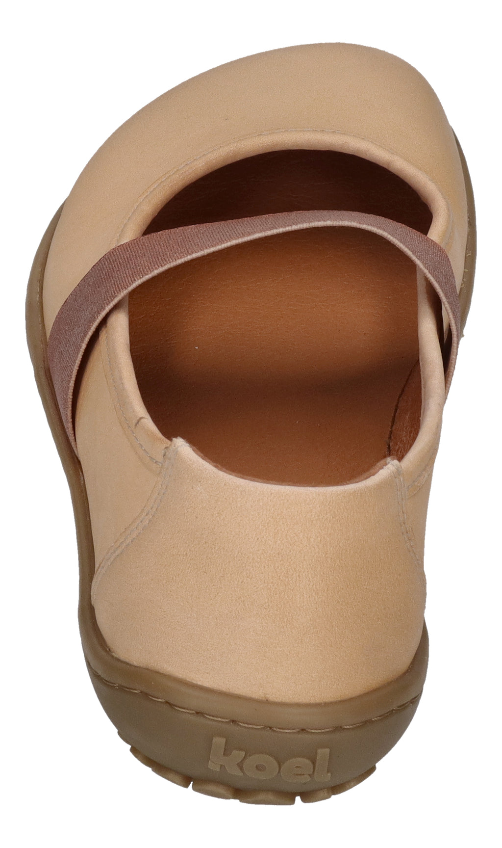 KOEL Barefoot Damenschuhe - Ballerinas ISLA NUBUK beige