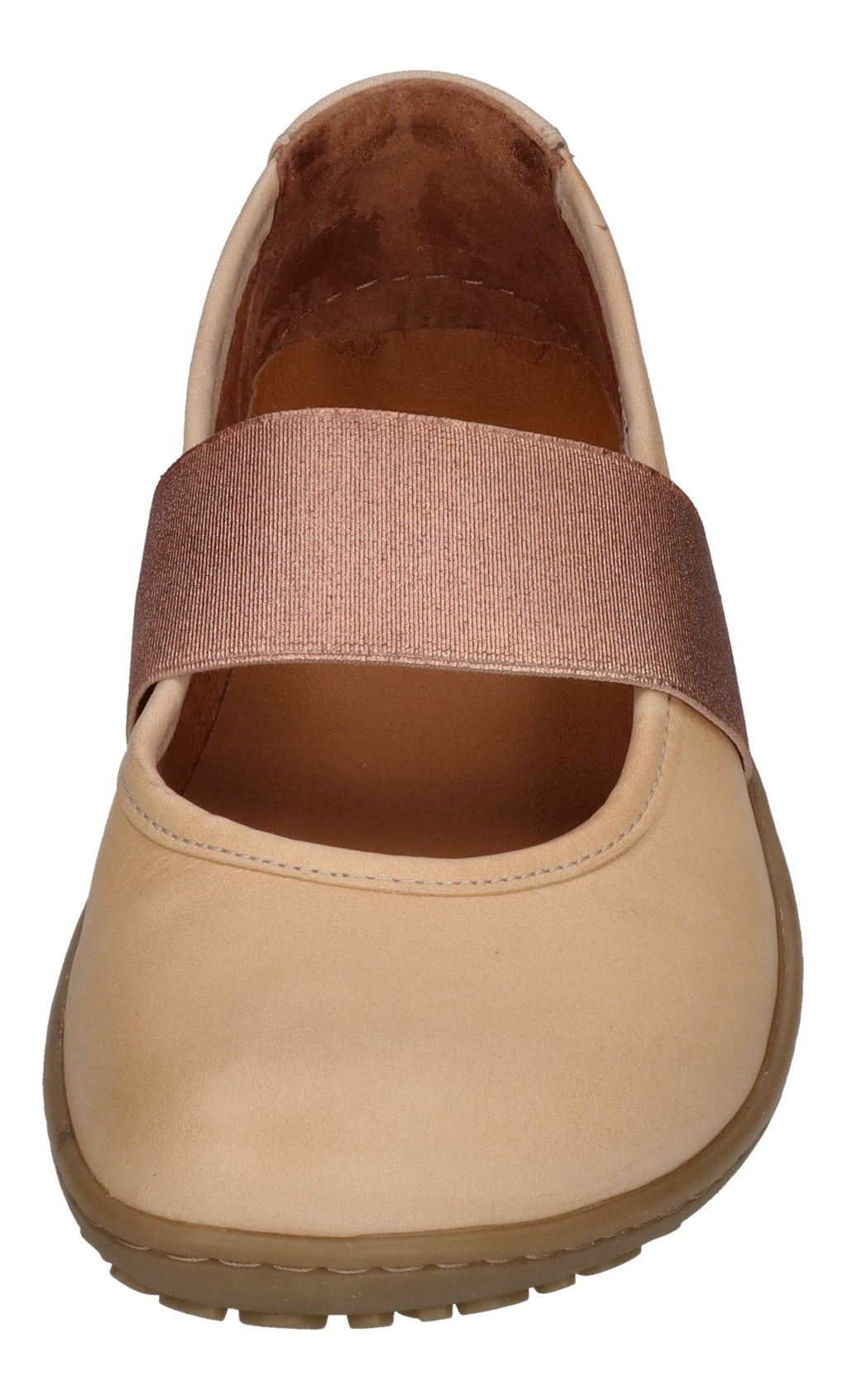 KOEL Barefoot Damenschuhe - Ballerinas ISLA NUBUK beige