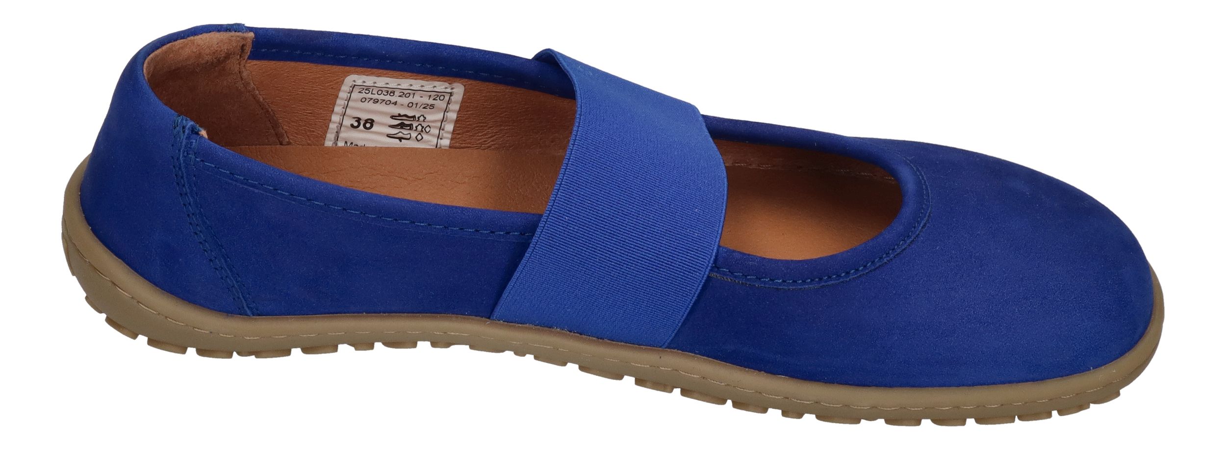 KOEL Barefoot Damenschuhe Ballerinas ISLA NUBUK royal blue