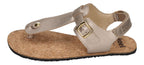 KOEL Barefoot - Damenschuhe Sandalen - ARIANA METALLIC - champagne
