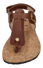 KOEL Barefoot - Damenschuhe Sandalen - ARIANA - cognac