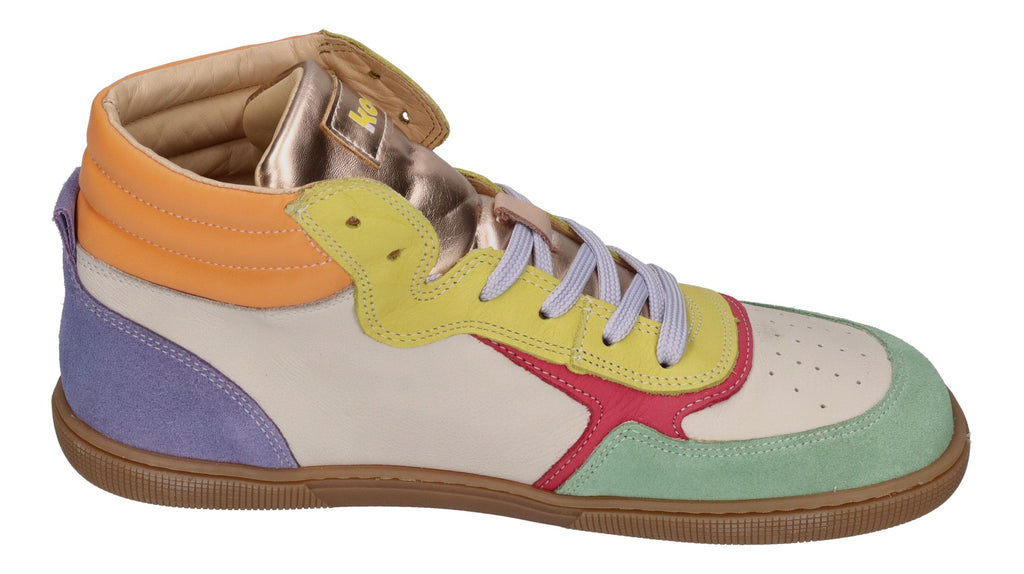 KOEL Barefoot Damenschuhe Sneakers FLORITA LEATHER green