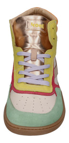 KOEL Barefoot Damenschuhe Sneakers FLORITA LEATHER green