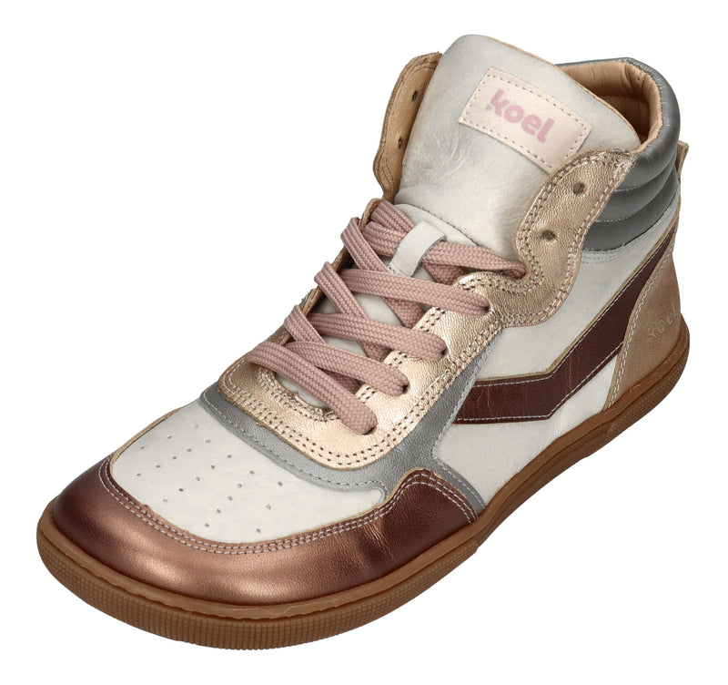 KOEL Barefoot Damenschuhe Sneakers FLORITA METALLIC bronze