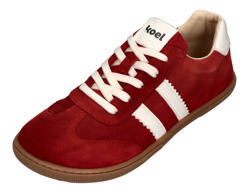KOEL Barefoot Damenschuhe Sneakers FRANCIE II SUEDE red