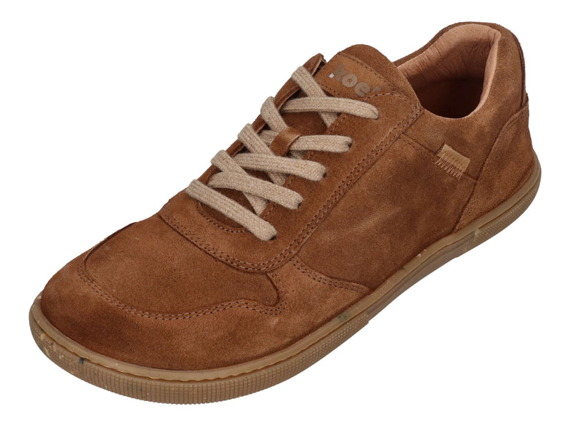 KOEL Barefoot Damenschuhe Sneakers FRANCIE SUEDE ECO cognac