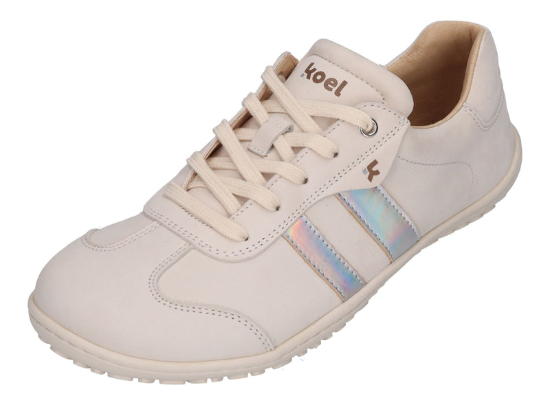 KOEL Barefoot Damenschuhe Sneakers - ILA NUBUK - white