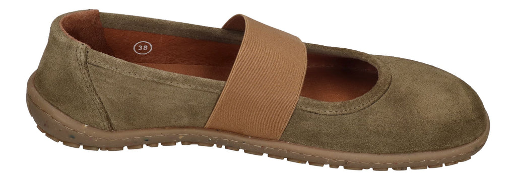 KOEL Barefoot Damenschuhe - Ballerinas ISLA ECO - olive